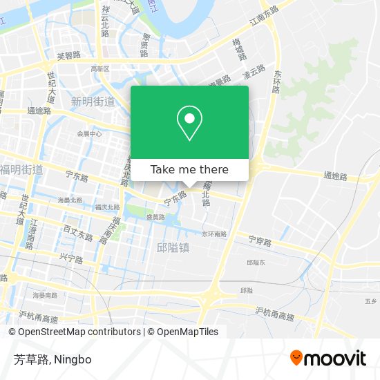 芳草路 map