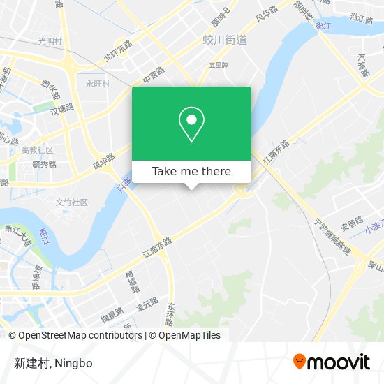 新建村 map