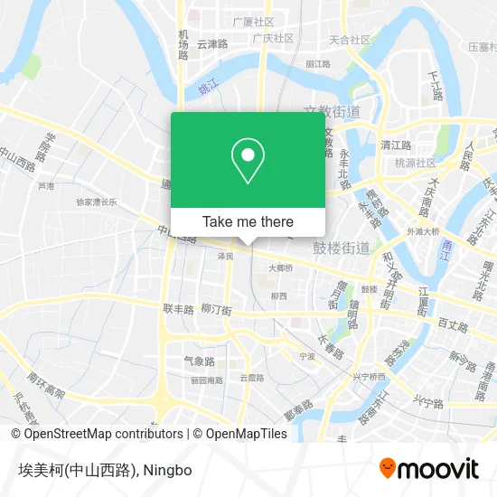 埃美柯(中山西路) map