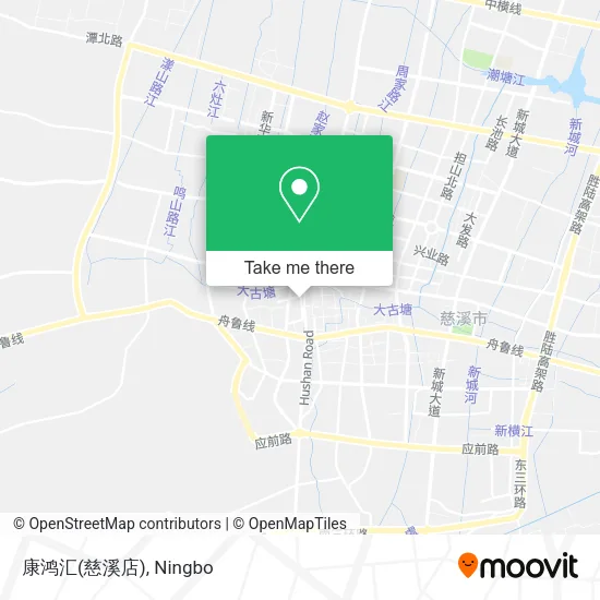 康鸿汇(慈溪店) map