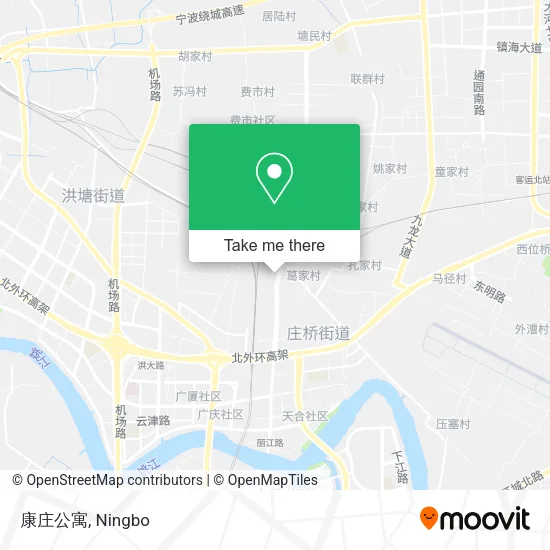 康庄公寓 map