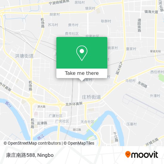 康庄南路588 map