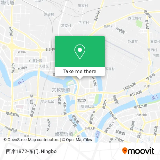 西岸1872-东门 map