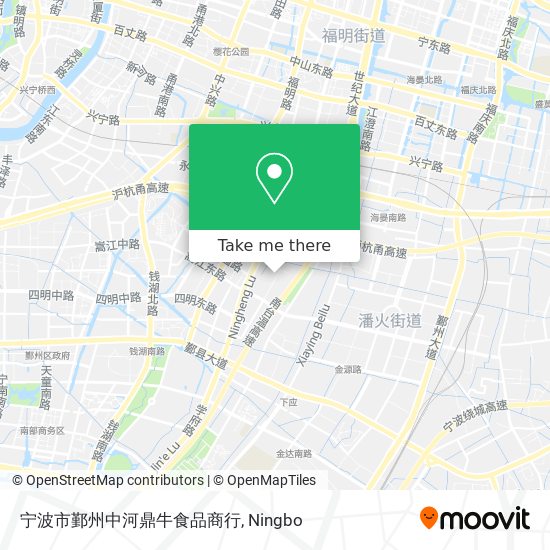 宁波市鄞州中河鼎牛食品商行 map