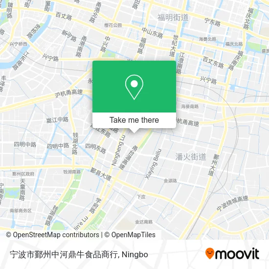 宁波市鄞州中河鼎牛食品商行 map
