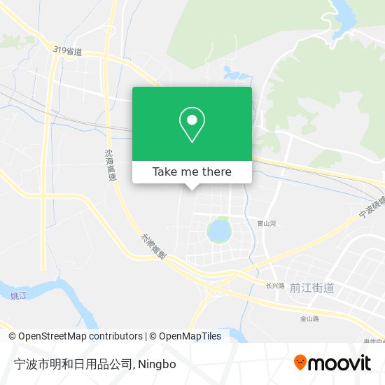 宁波市明和日用品公司 map