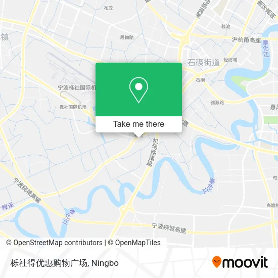 栎社得优惠购物广场 map