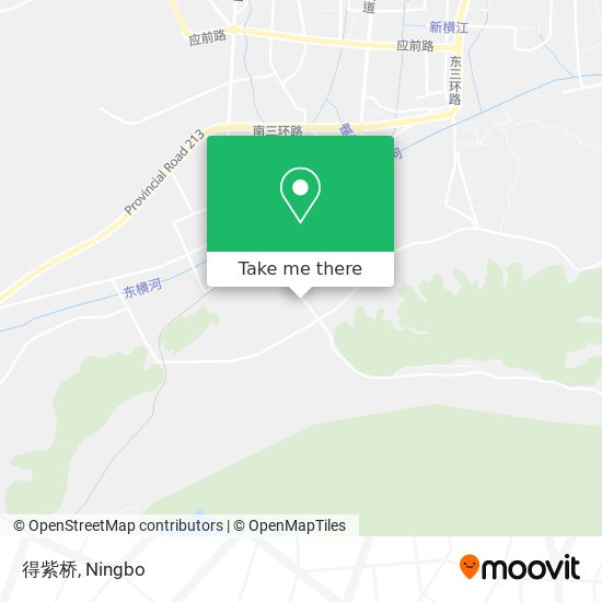 得紫桥 map