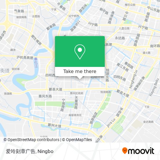爱玲刻章广告 map