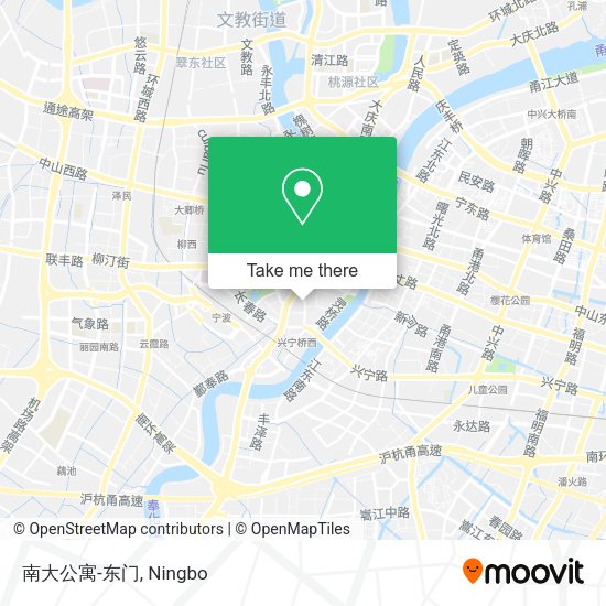 南大公寓-东门 map