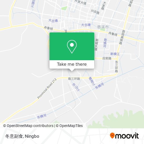 冬意副食 map
