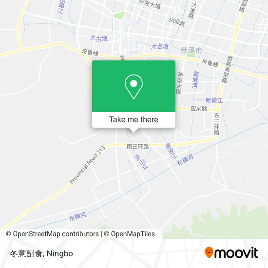 冬意副食 map