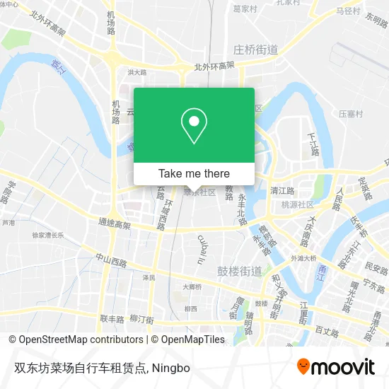 双东坊菜场自行车租赁点 map