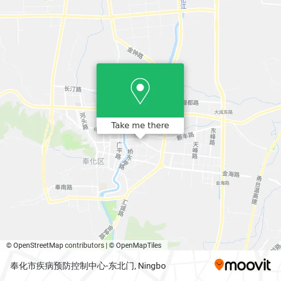 奉化市疾病预防控制中心-东北门 map