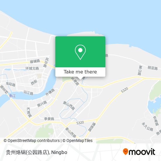 贵州烙锅(公园路店) map