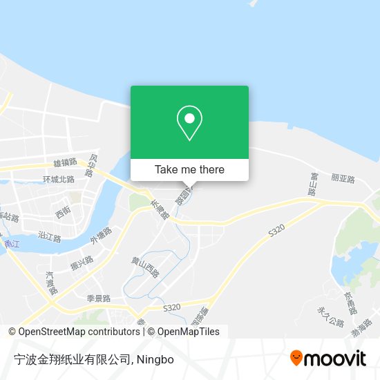 宁波金翔纸业有限公司 map