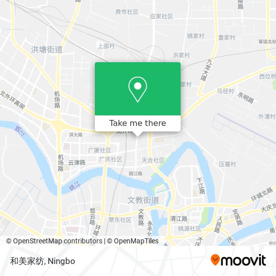 和美家纺 map