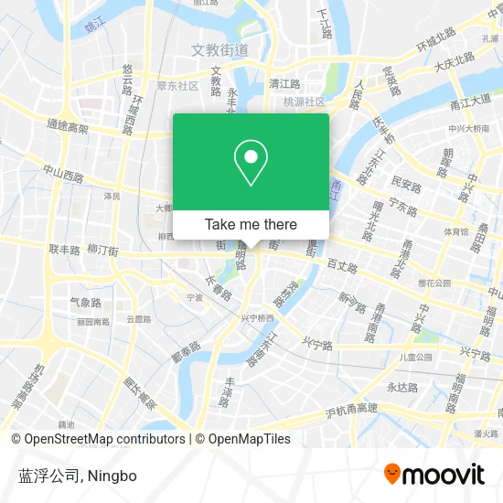 蓝浮公司 map