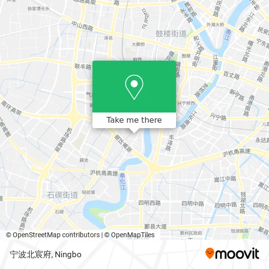 宁波北宸府 map