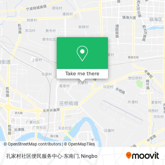 孔家村社区便民服务中心-东南门 map