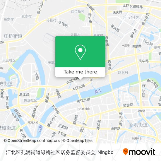 江北区孔浦街道绿梅社区居务监督委员会 map