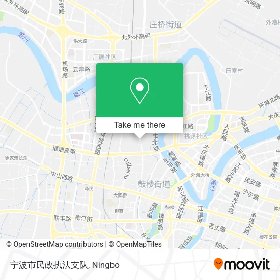 宁波市民政执法支队 map