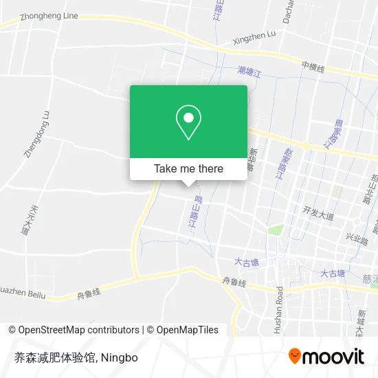 养森减肥体验馆 map