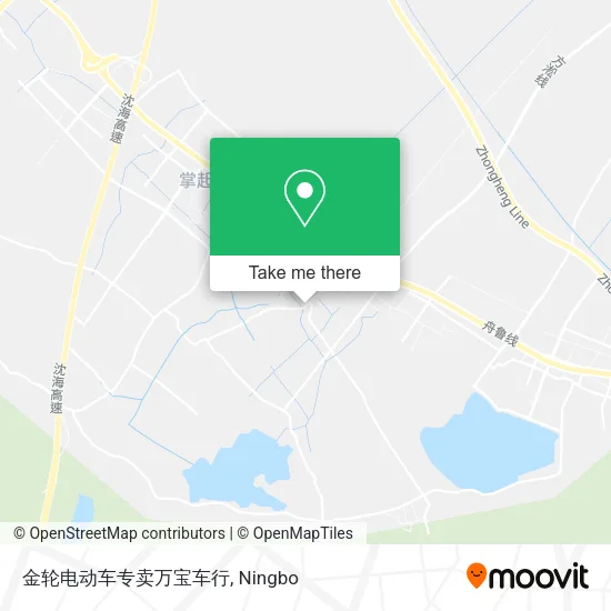 金轮电动车专卖万宝车行 map