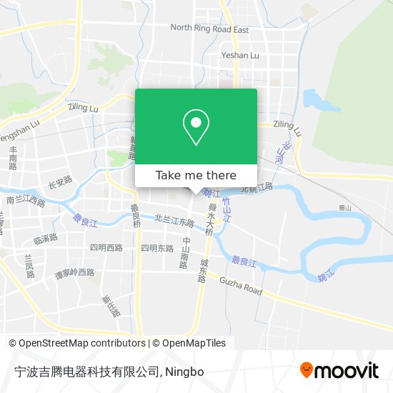 宁波吉腾电器科技有限公司 map