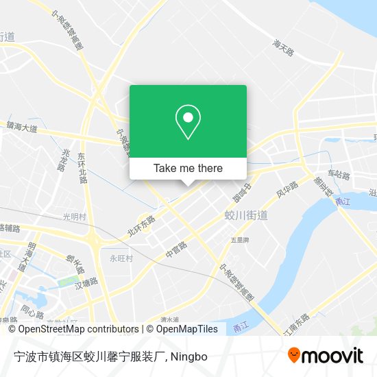 宁波市镇海区蛟川馨宁服装厂 map