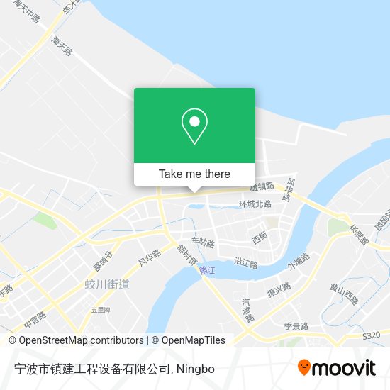 宁波市镇建工程设备有限公司 map