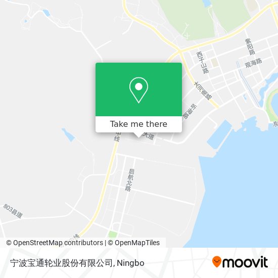 宁波宝通轮业股份有限公司 map