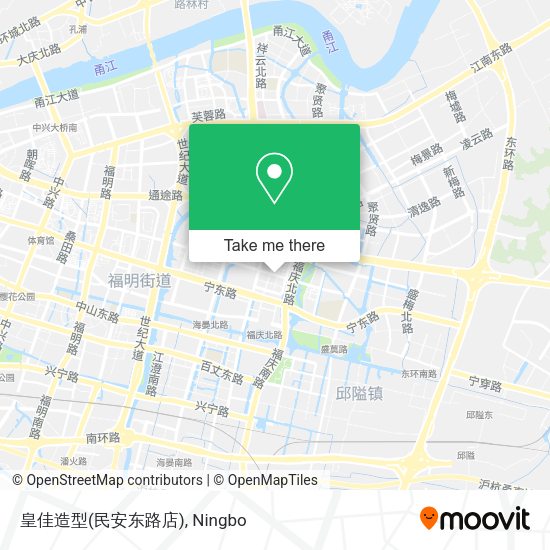 皇佳造型(民安东路店) map
