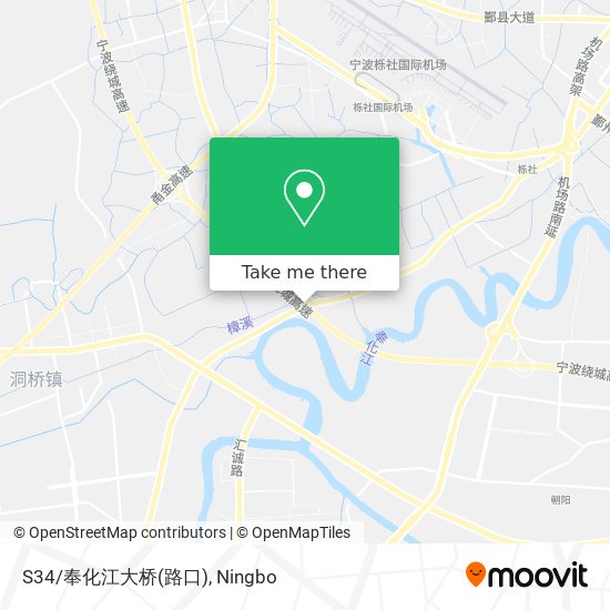 S34/奉化江大桥(路口) map