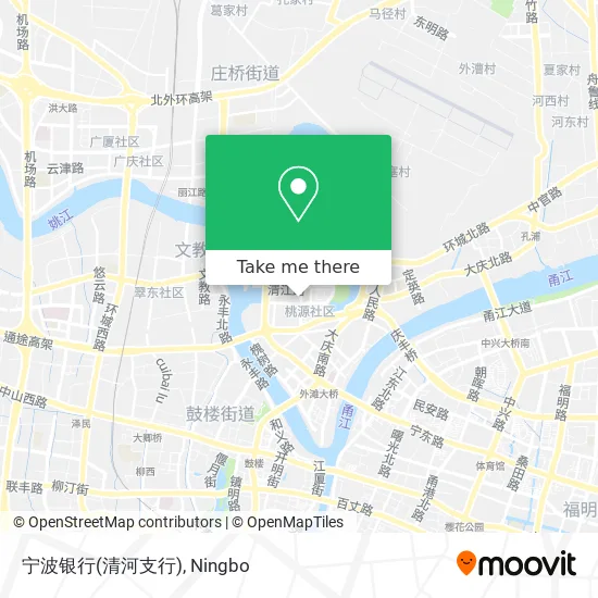 宁波银行(清河支行) map