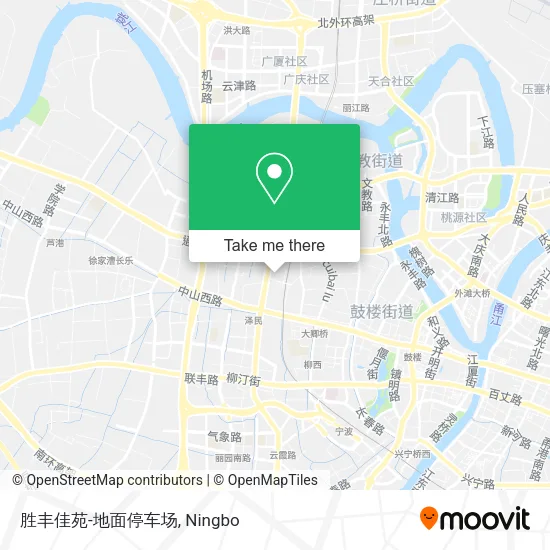 胜丰佳苑-地面停车场 map