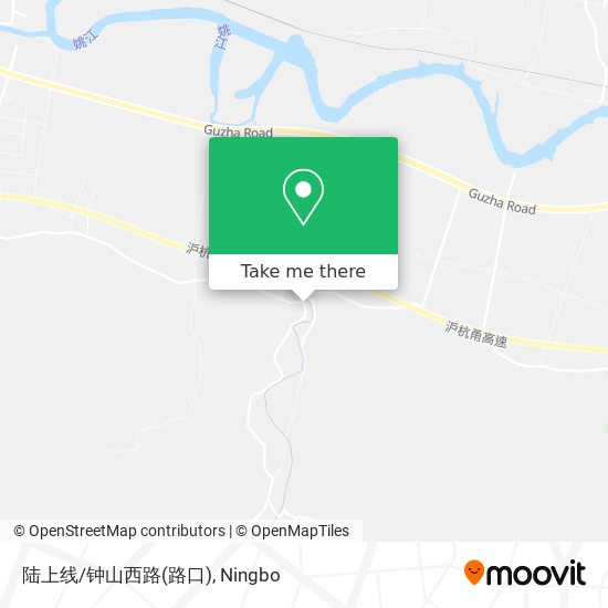 陆上线/钟山西路(路口) map
