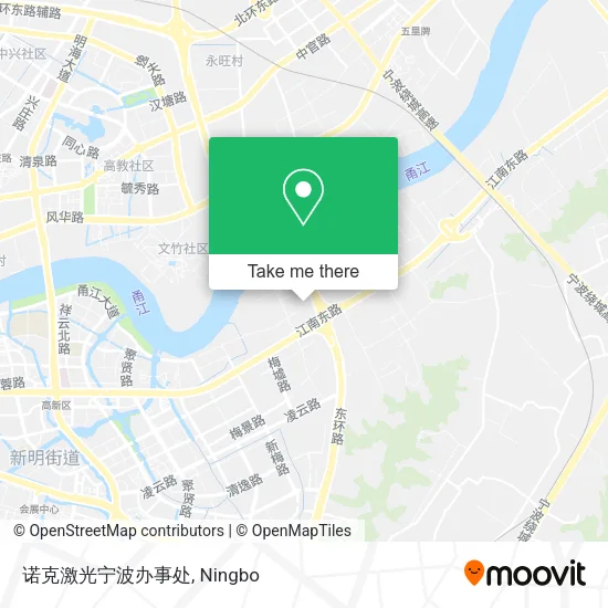 诺克激光宁波办事处 map