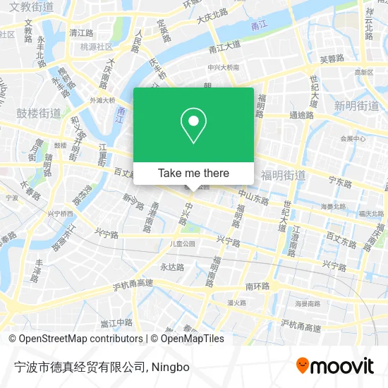 宁波市德真经贸有限公司 map