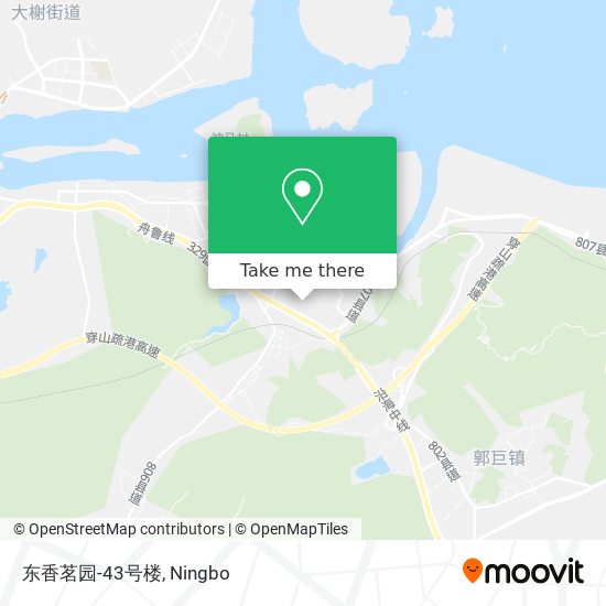 东香茗园-43号楼 map