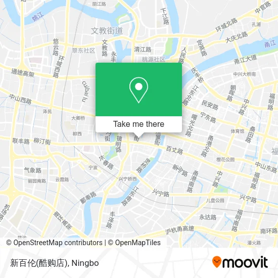 新百伦(酷购店) map