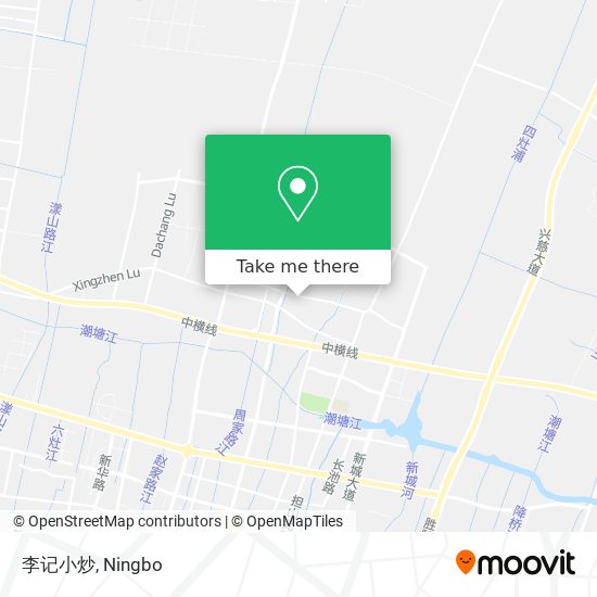 李记小炒 map