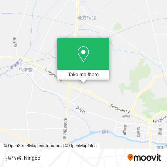 振马路 map