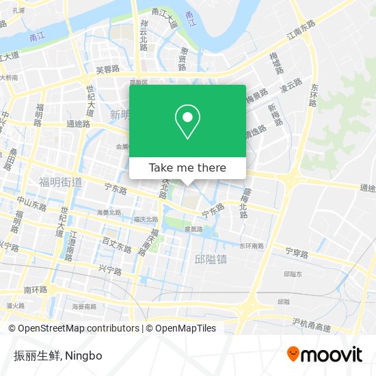 振丽生鲜 map