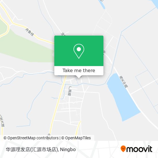华源理发店(汇源市场店) map