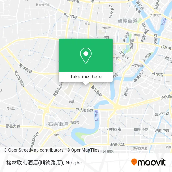 格林联盟酒店(顺德路店) map