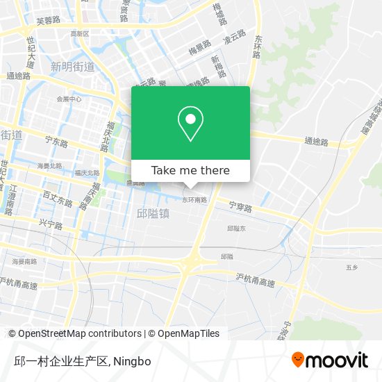 邱一村企业生产区 map
