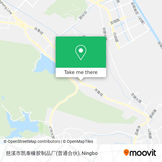 慈溪市凯泰橡胶制品厂(普通合伙) map
