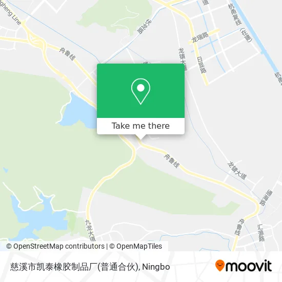 慈溪市凯泰橡胶制品厂(普通合伙) map