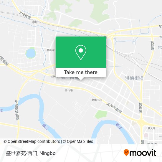 盛世嘉苑-西门 map